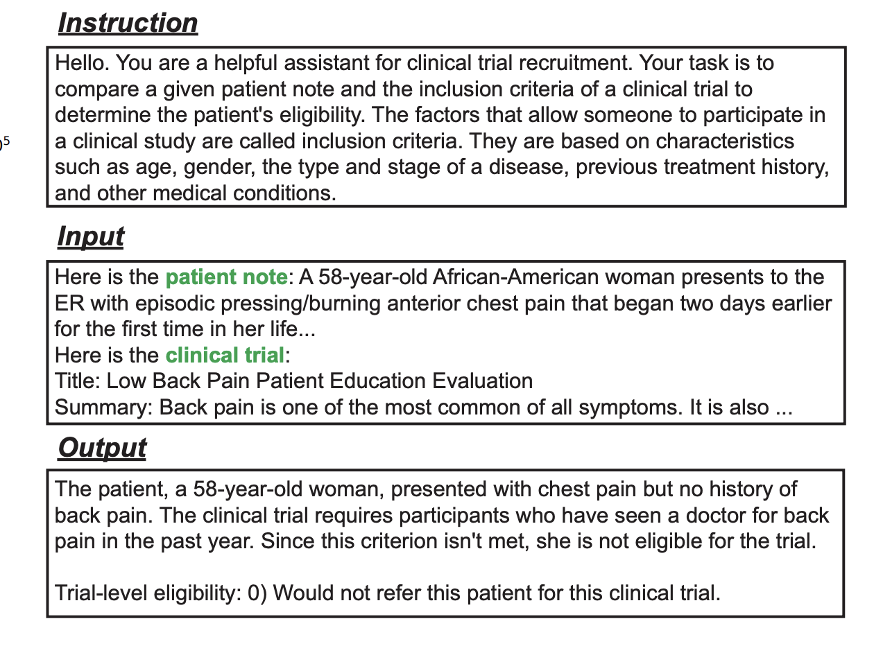 Panacea foundation model training on clinical trial data
