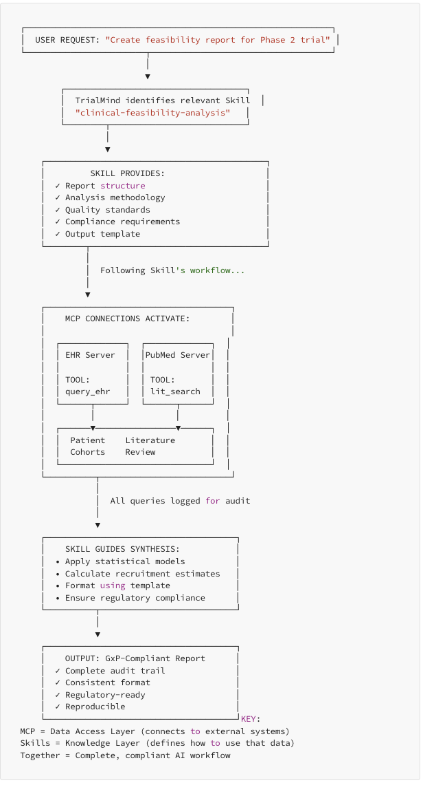 MCP and Skills working together