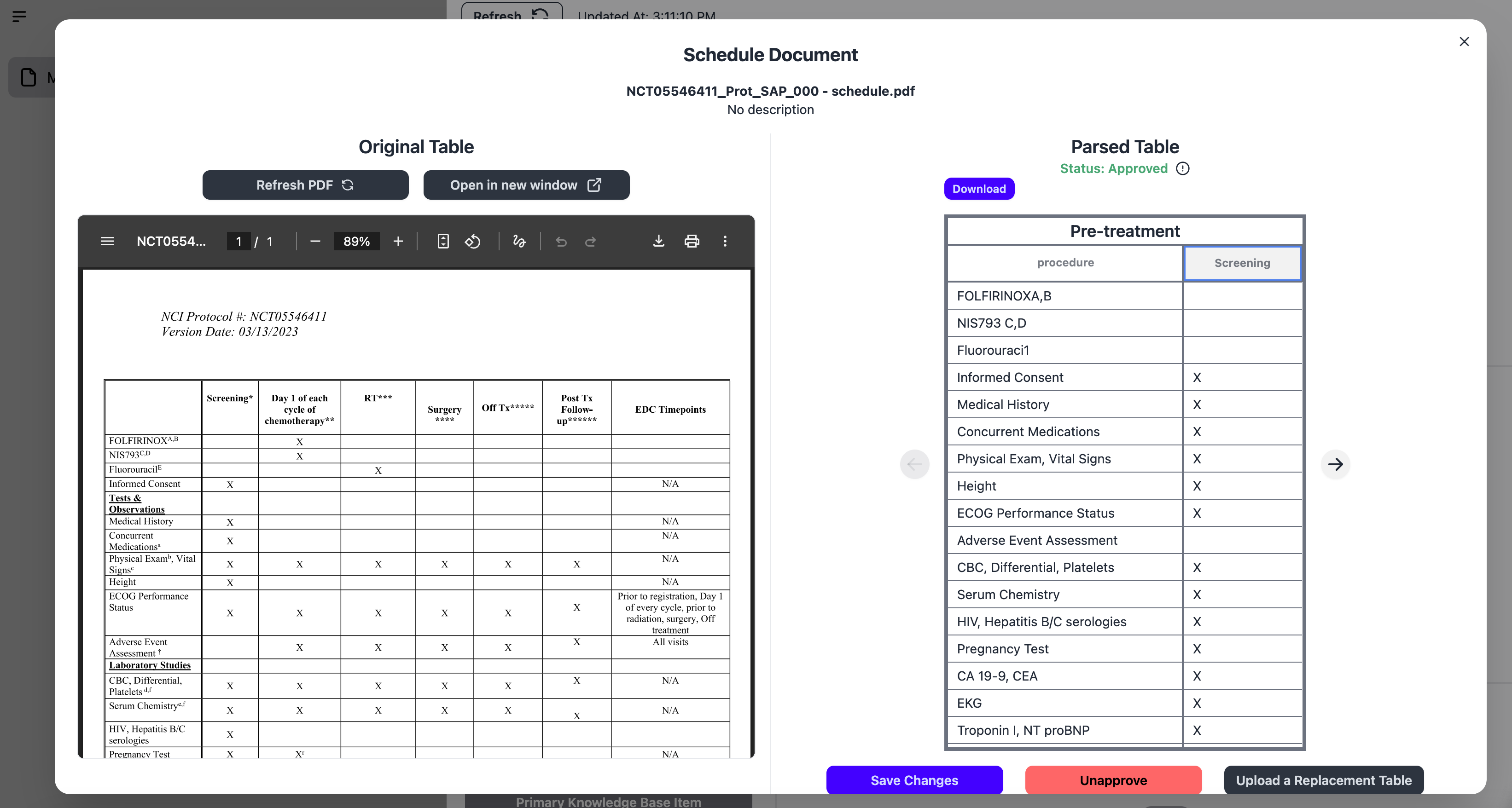 AI model for document intelligence and data extraction